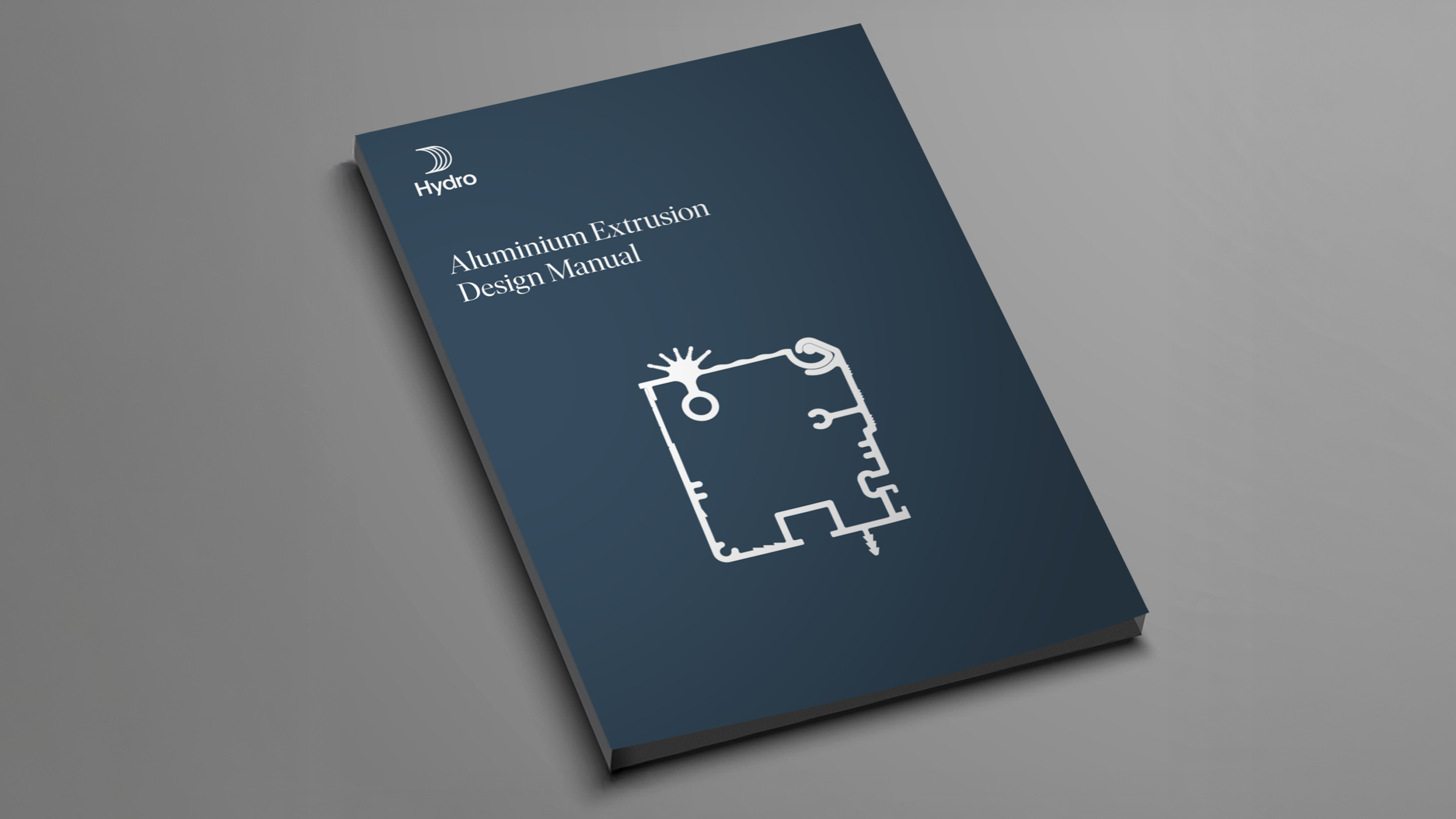 a blue book with white text