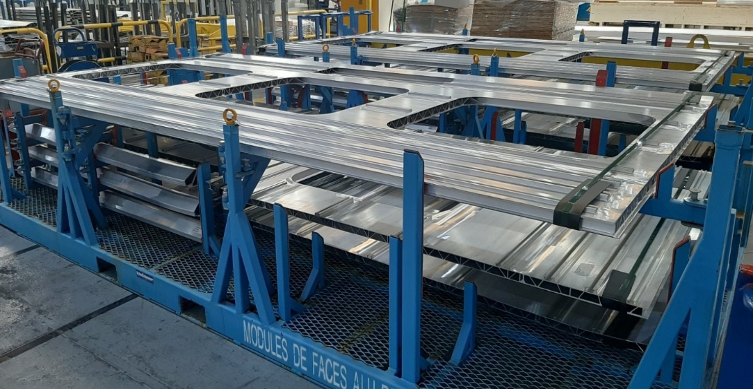 a close-up of a factory