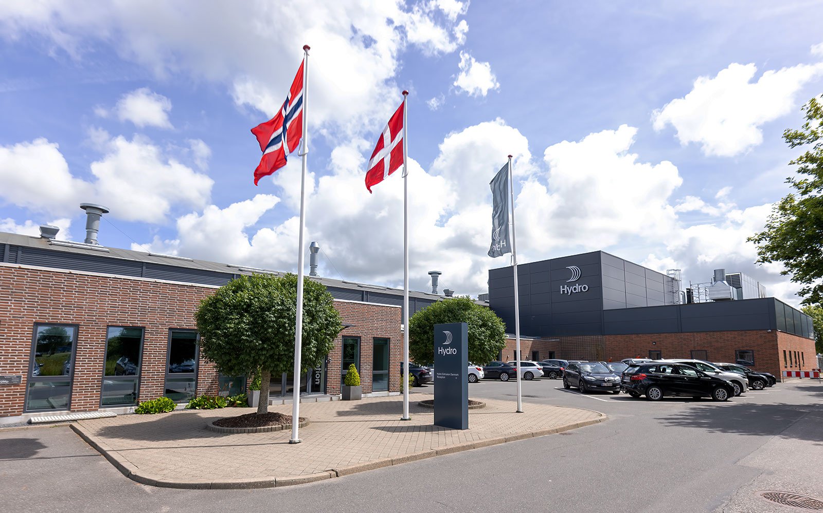 The Tønder plant has two extrusion presses and serves automotive and industrial customers