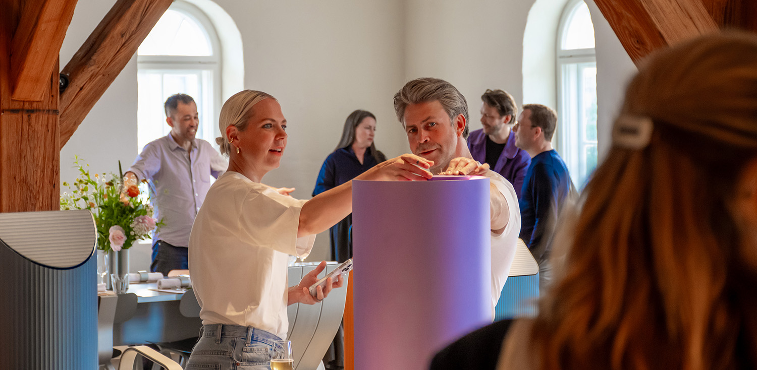 a person holding a large box