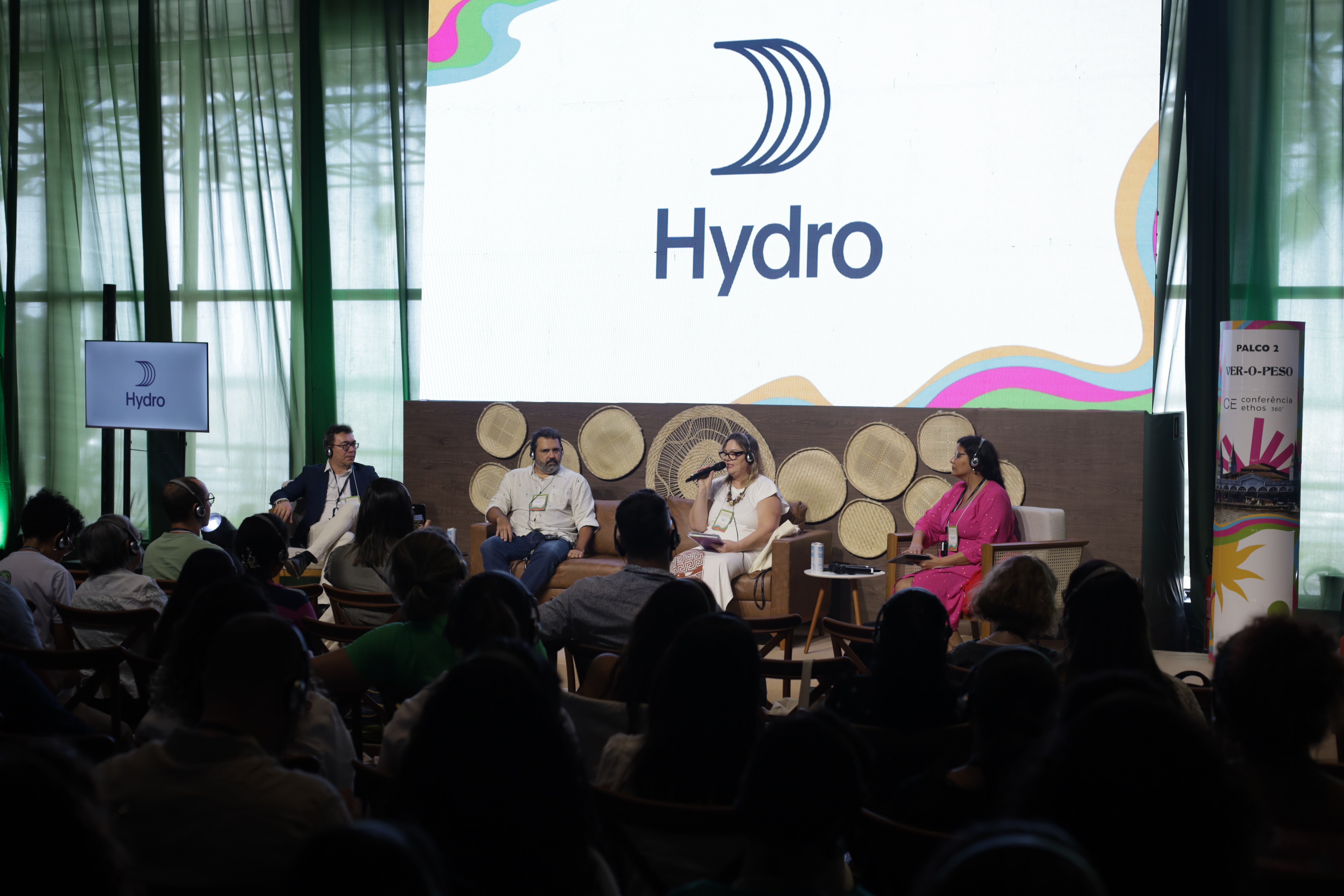 a group of people on stage