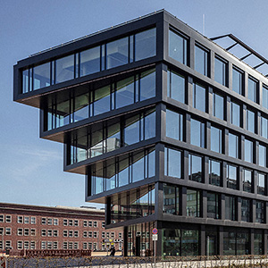 a building with windows